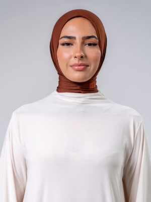 Marron Orangina Boutonique Hijab