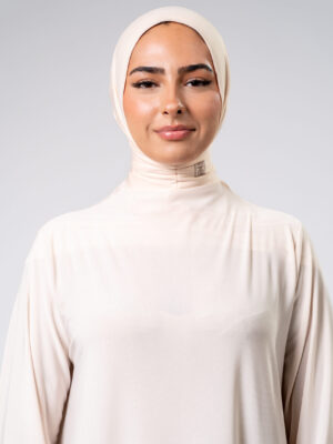 Soft Peach Boutonique Hijab