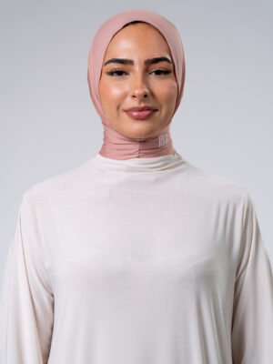 Dusty Rose Boutonique Hijab