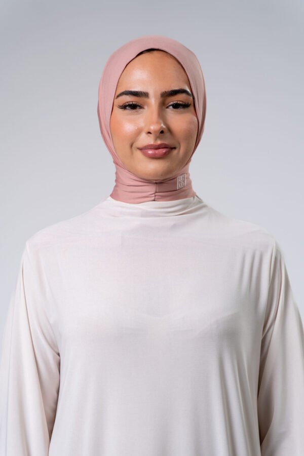 Dusty Rose Boutonique Hijab